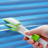 New Portable Double Ended Car Air Vent Slit Cleaner Brush