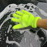 2019 1 Pcs 5-Finger Car Wash Mitt Cleaning Glove Wash Brush for Car
