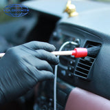 Car Cleaning Kit with 5pcs Detail Brush and 1pcs Microfiber