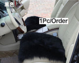 Genuine Australian Sheepskin Car Seat Covers Universal Size Natural Sheepskin Auto Interior Accessories Four Seasons