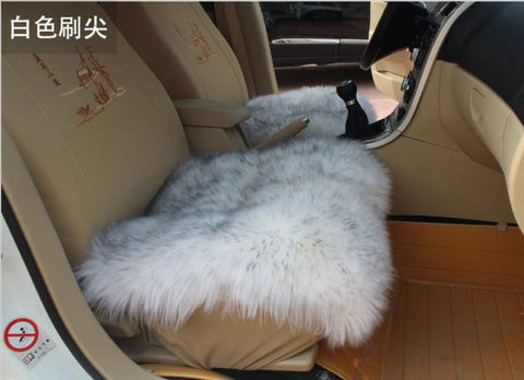 Australia sheepskin car seat cover cushion 1pcs square car Interior
