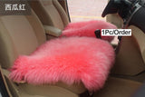 Australia sheepskin car seat cover cushion 1pcs square car Interior