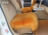 Australia sheepskin car seat cover cushion 1pcs square car Interior