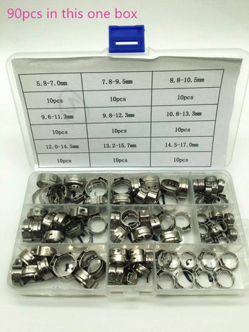 Free shipping Pipe Clamp High Quality 90 PCS