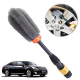 New High Pressure Wheel Brush Long Handle 360 Swivel