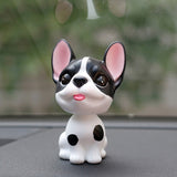 Car Dashboard Toys Decor Nodding Dog Car