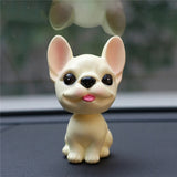 Car Dashboard Toys Decor Nodding Dog Car