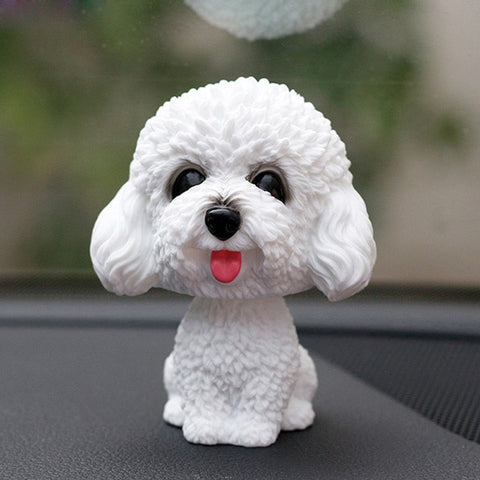 Car Ornaments Bobblehead Dog Nodding Puppy Toys Car