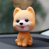 Car Ornaments Bobblehead Dog Nodding Puppy Toys Car