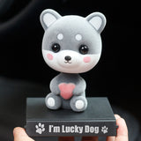 Car Ornaments Nodding Dog Bobblehead Car
