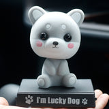 Car Ornaments Nodding Dog Bobblehead Car