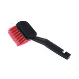 Car Wheel Brush Tire Rim Cleaner Red Auto